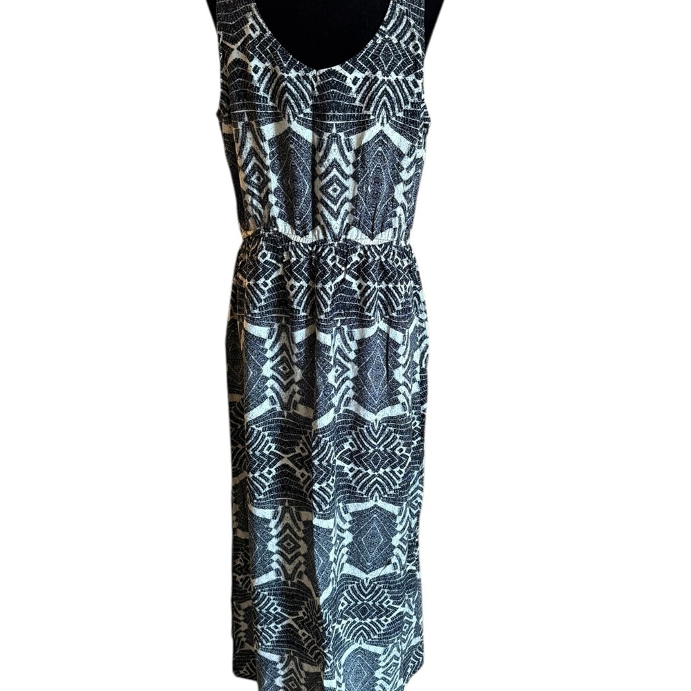 Black & White Maxi Dress